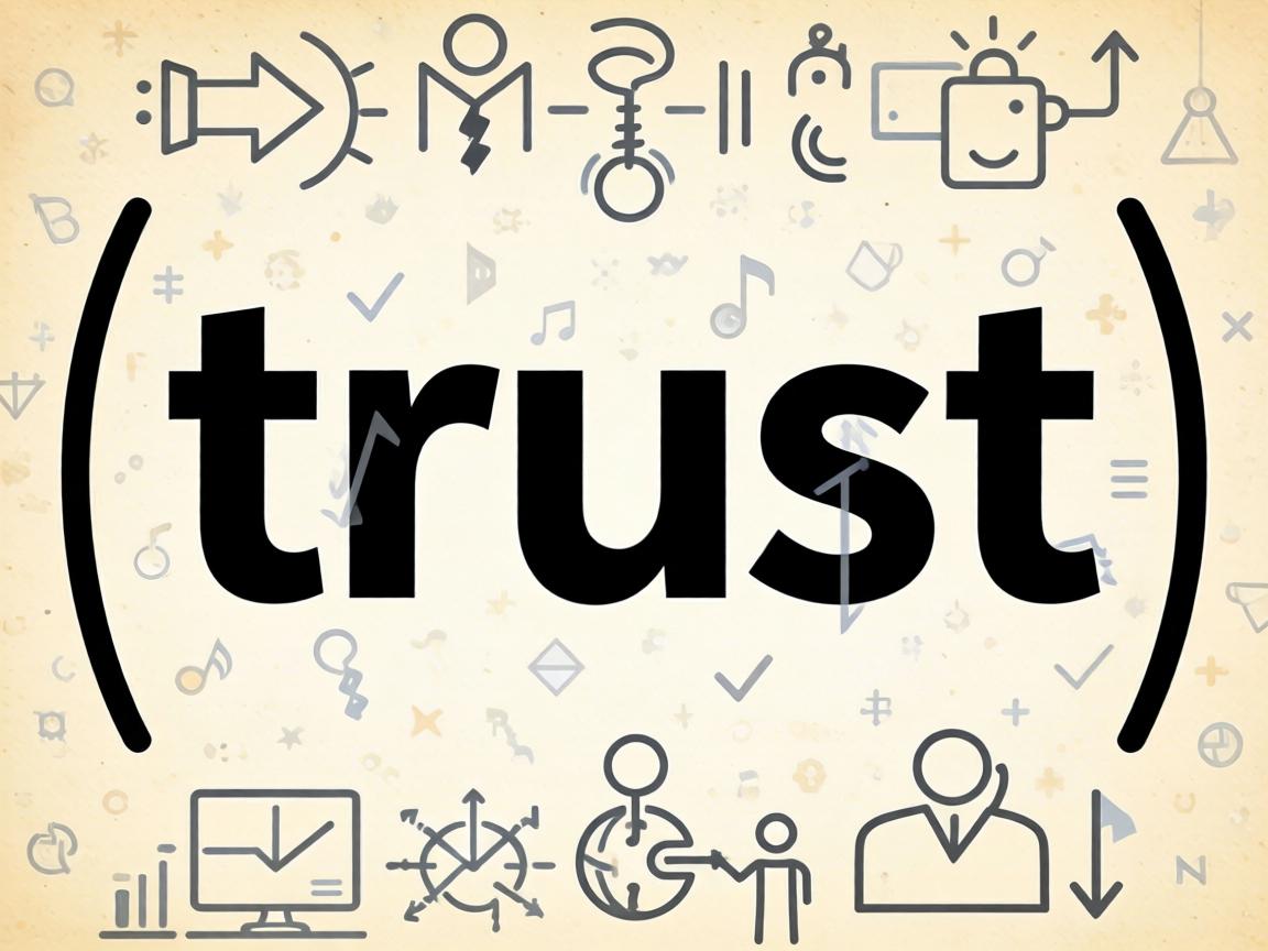 用trust造句